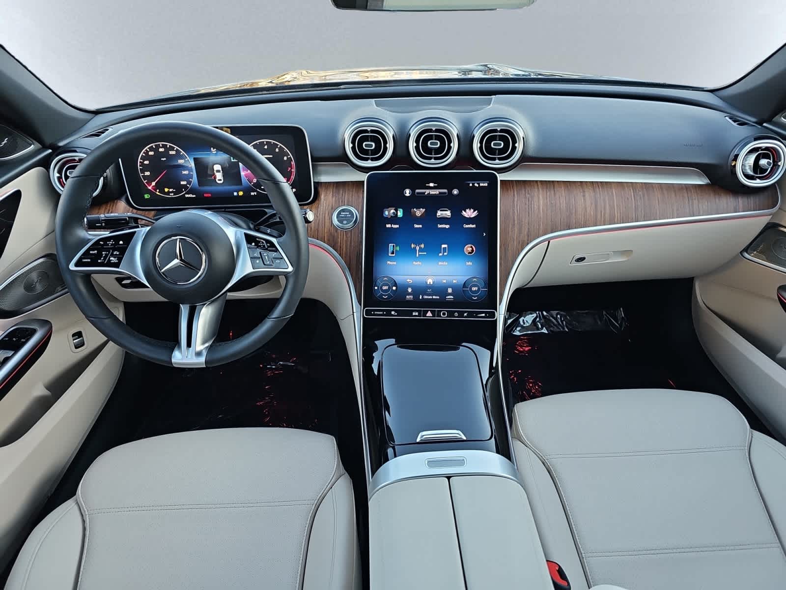 used 2023 Mercedes-Benz C-Class car, priced at $35,798