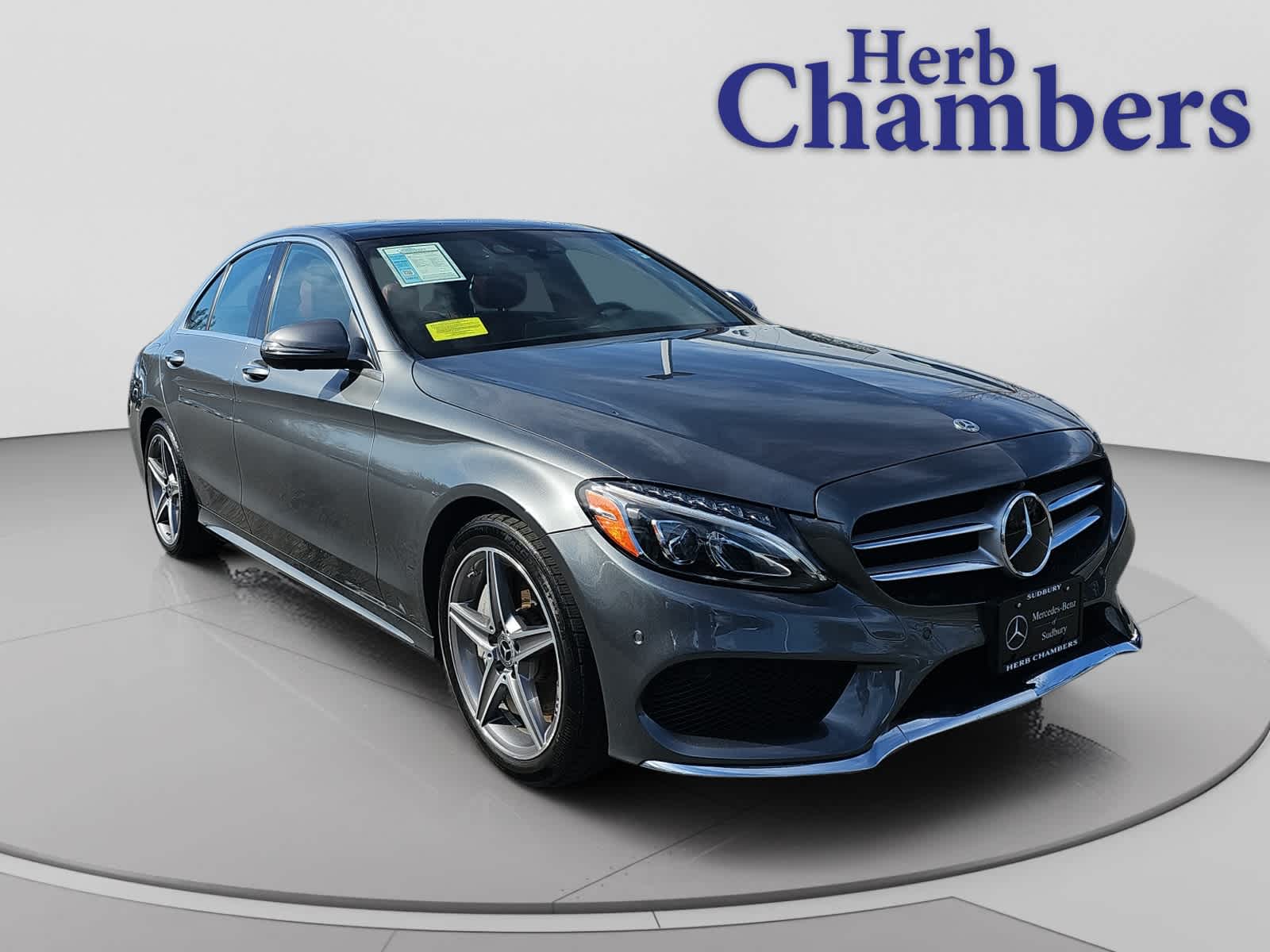 used 2018 Mercedes-Benz C-Class car, priced at $19,498