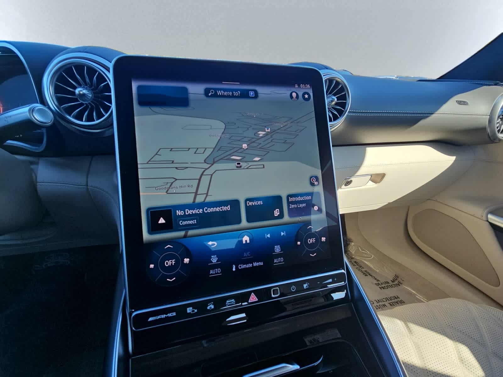 used 2023 Mercedes-Benz AMG SL 43 car, priced at $74,998