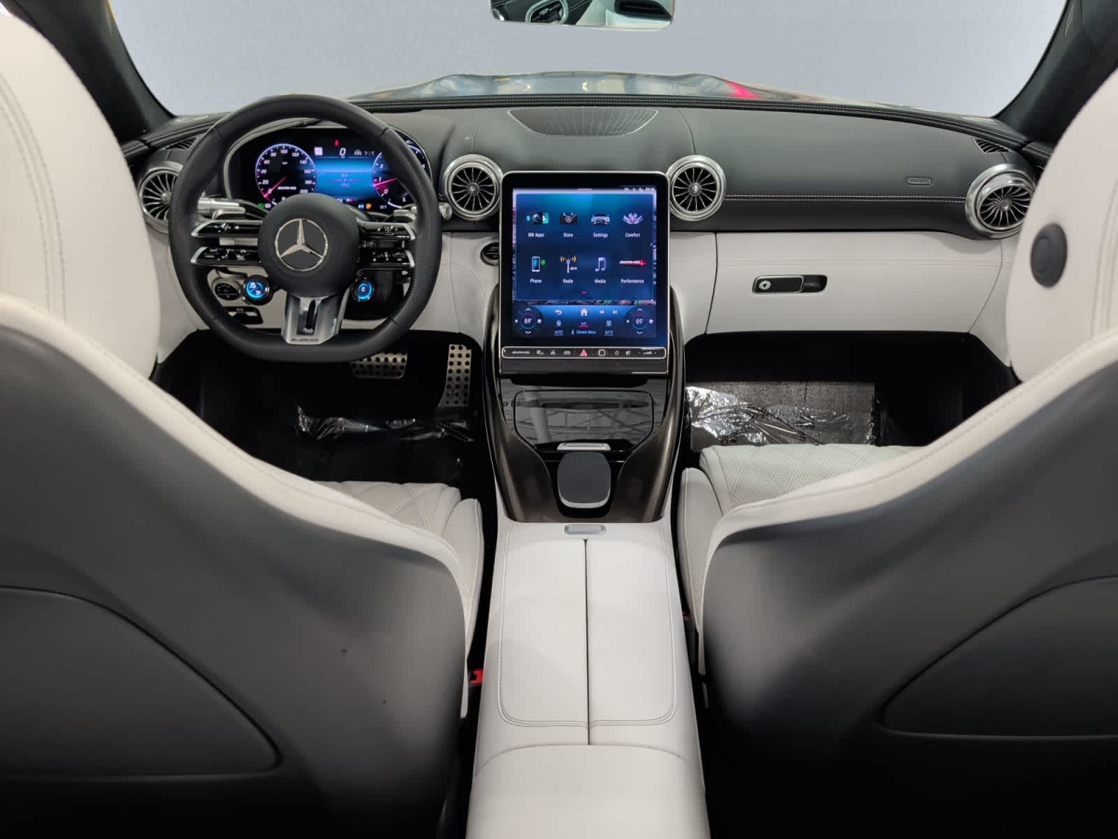 used 2025 Mercedes-Benz AMG SL 55 car, priced at $127,998