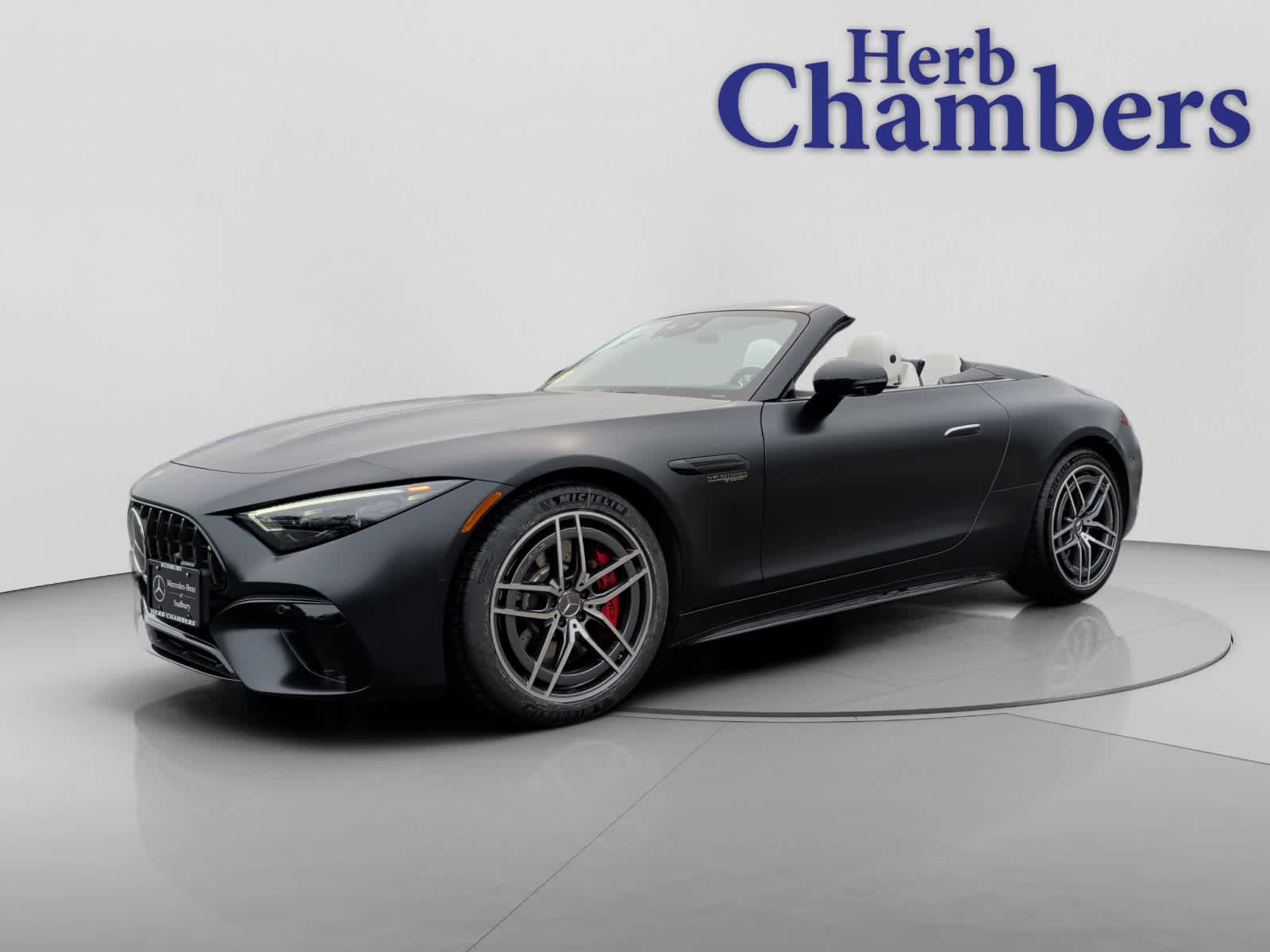 used 2025 Mercedes-Benz AMG SL 55 car, priced at $127,998