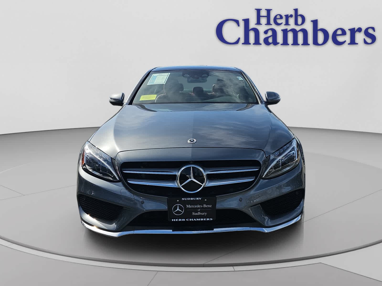used 2018 Mercedes-Benz C-Class car, priced at $19,498