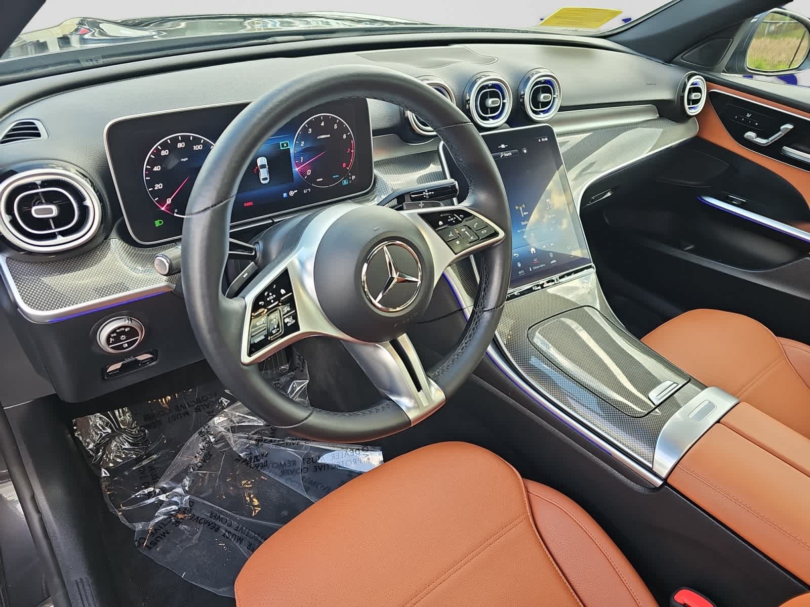 used 2023 Mercedes-Benz C-Class car, priced at $36,998