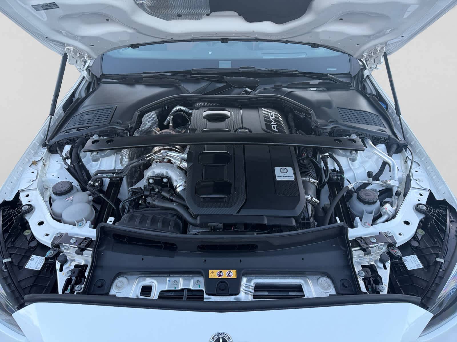 used 2023 Mercedes-Benz AMG C 43 car, priced at $37,888