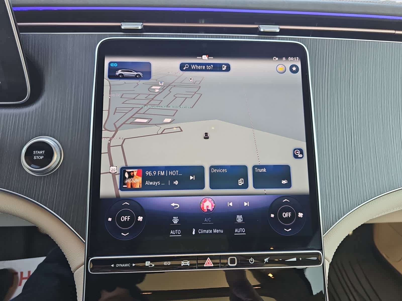 used 2023 Mercedes-Benz EQS 450 car, priced at $46,698