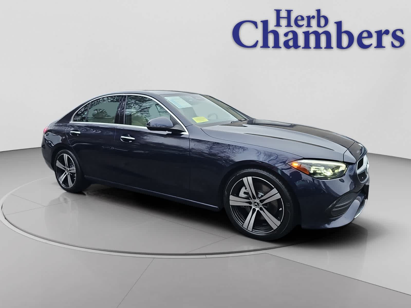 used 2022 Mercedes-Benz C-Class car, priced at $30,998