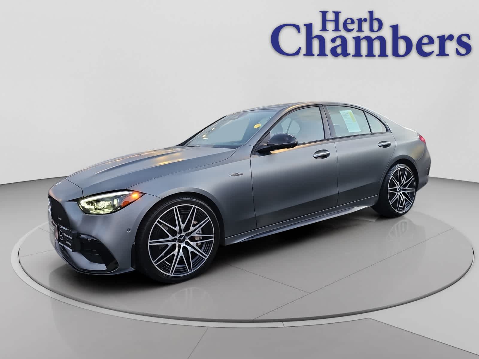 used 2023 Mercedes-Benz AMG C 43 car, priced at $48,488