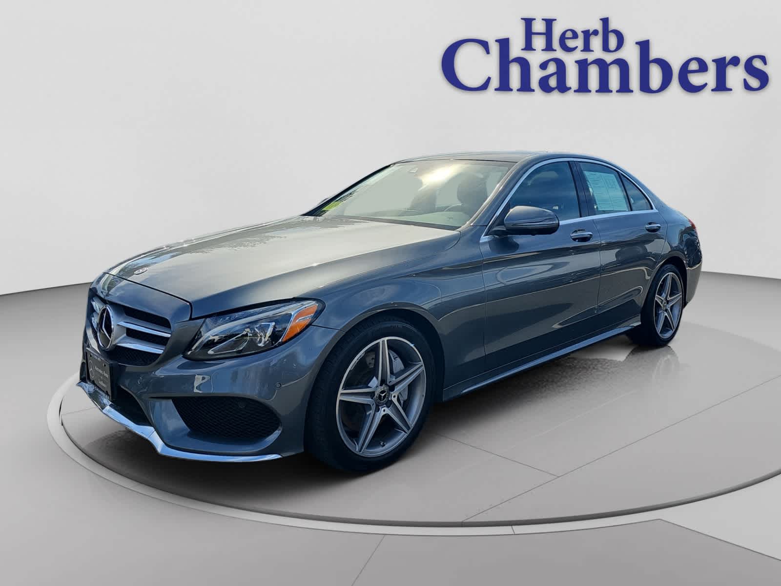 used 2018 Mercedes-Benz C-Class car, priced at $19,498