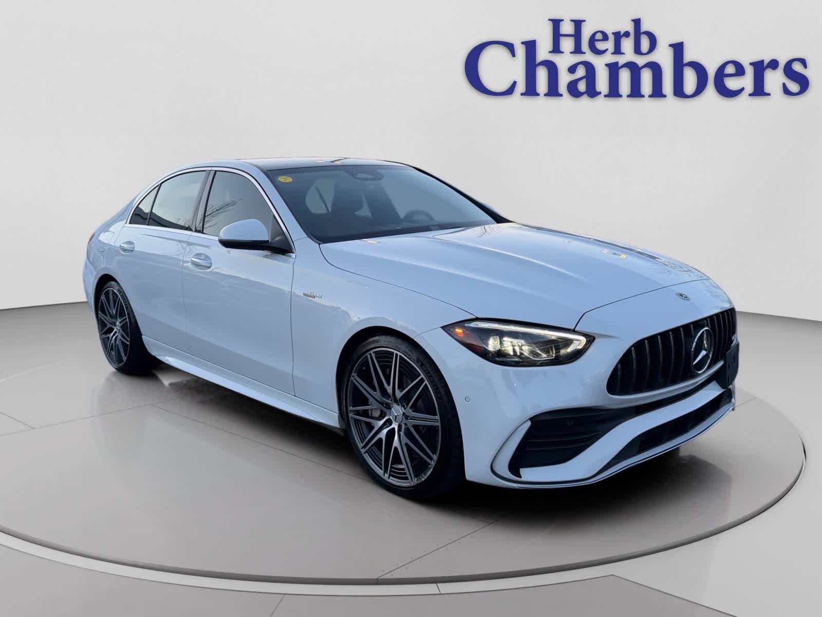 used 2023 Mercedes-Benz AMG C 43 car, priced at $37,888