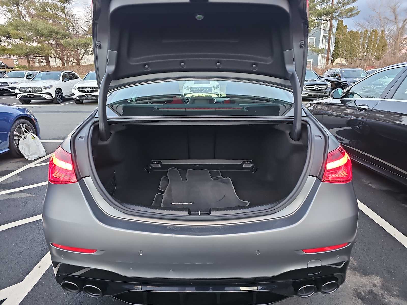 used 2023 Mercedes-Benz AMG C 43 car, priced at $48,488