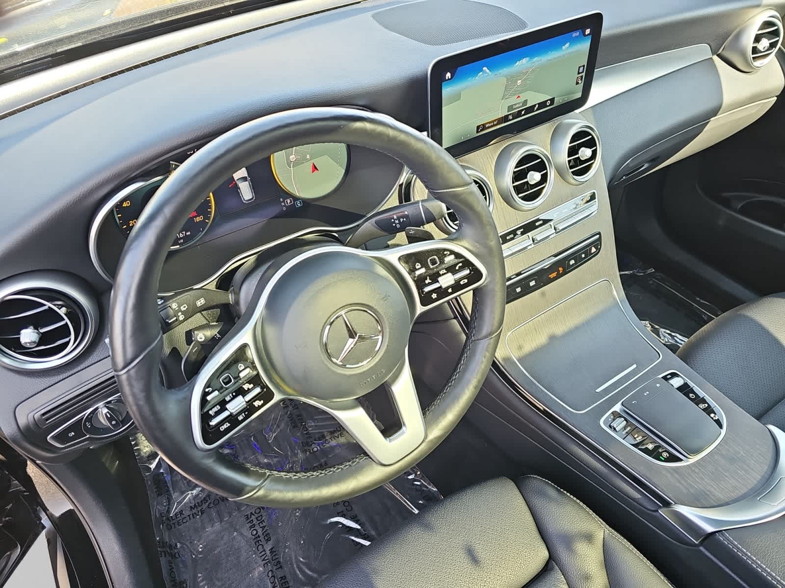 used 2021 Mercedes-Benz GLC 300 car, priced at $26,398