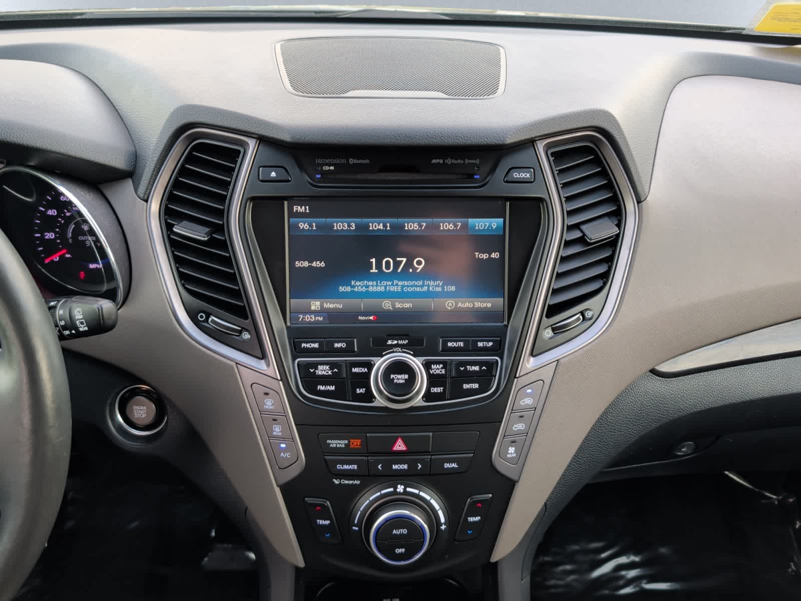 used 2015 Hyundai Santa Fe car, priced at $10,798
