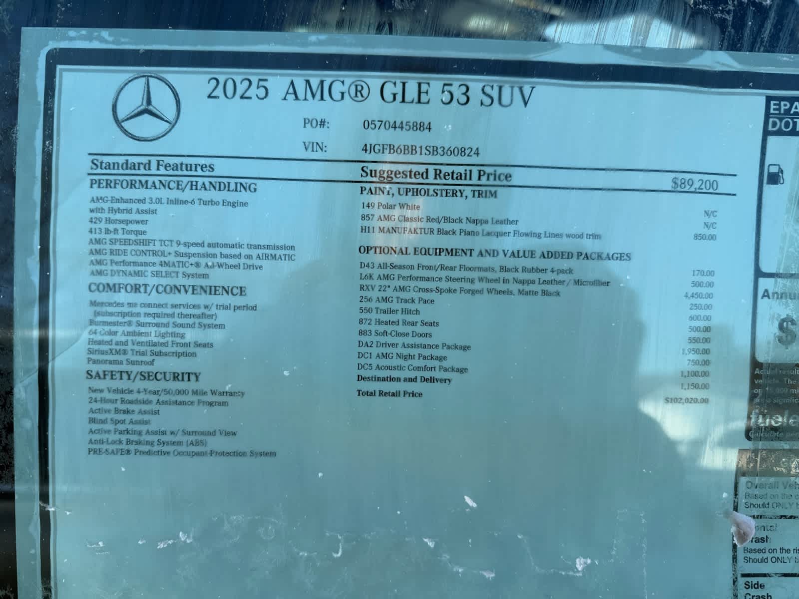 new 2025 Mercedes-Benz AMG GLE 53 car