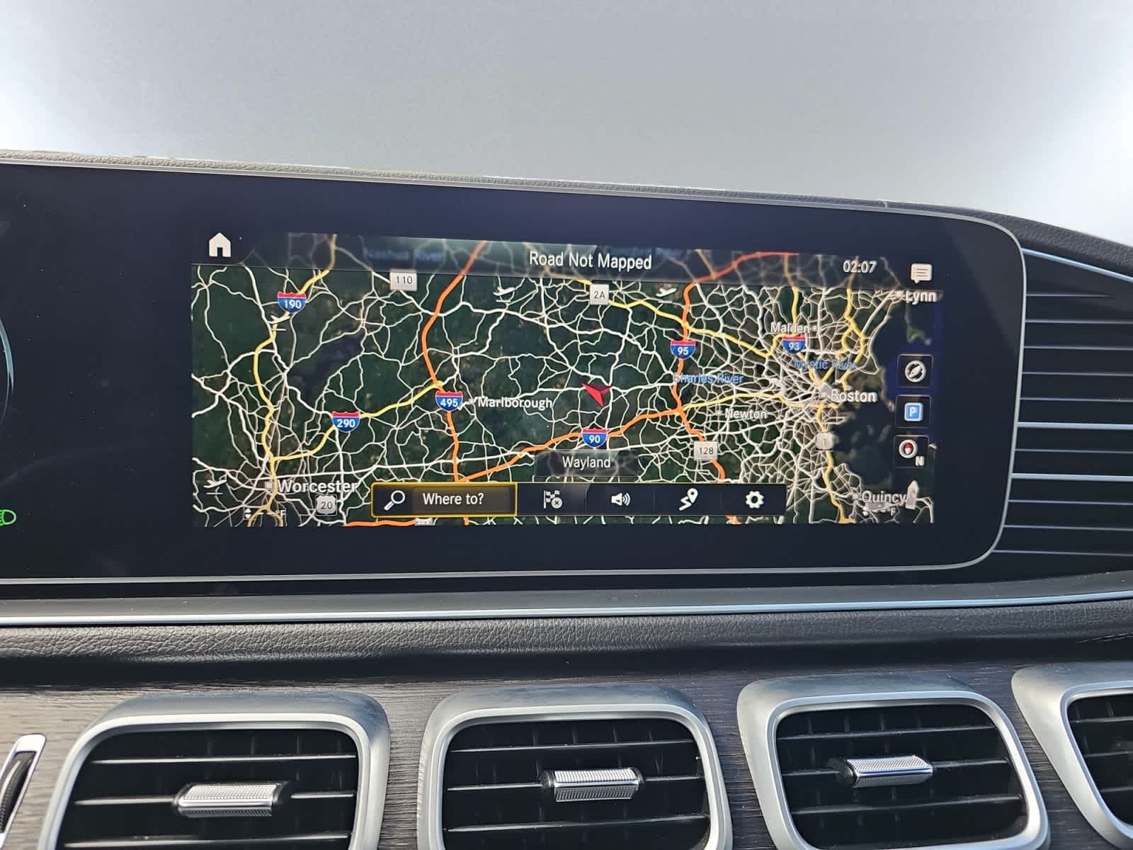 used 2023 Mercedes-Benz GLS 450 car, priced at $61,398