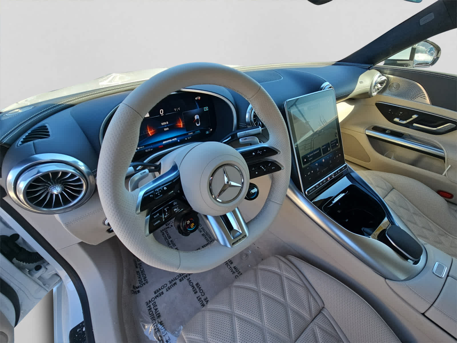 used 2023 Mercedes-Benz AMG SL 43 car, priced at $74,998