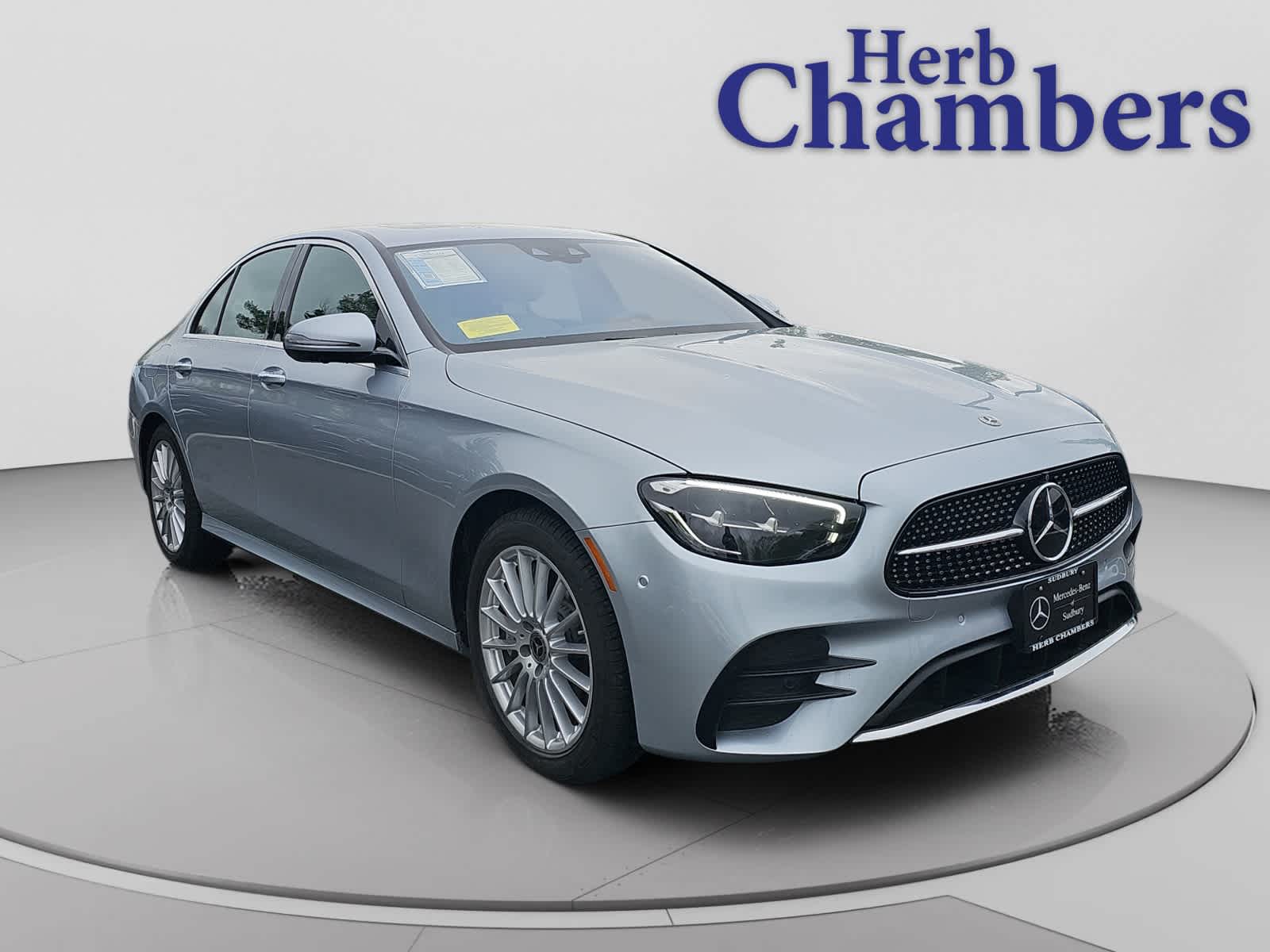 Cirrus Silver Metallic 2023 Mercedes-Benz E-Class E 450 4MATIC Sedan All-Wheel Drive Automatic