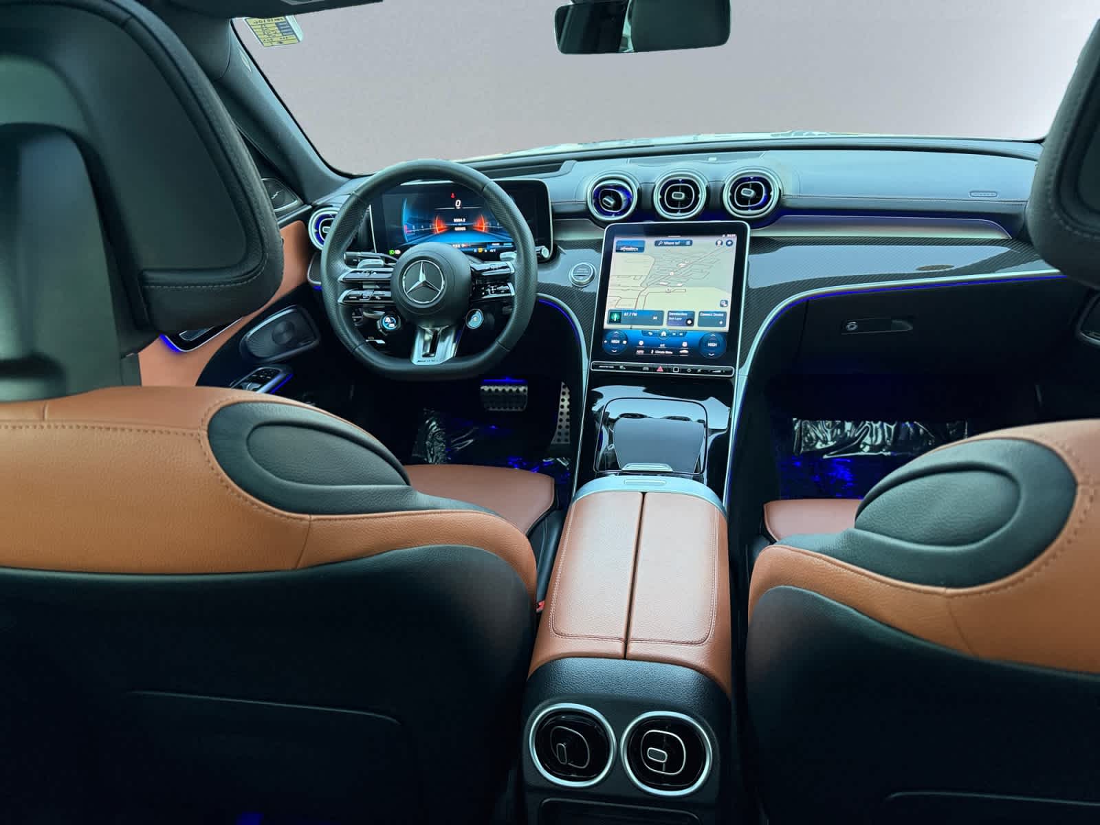 used 2023 Mercedes-Benz AMG C 43 car, priced at $37,888