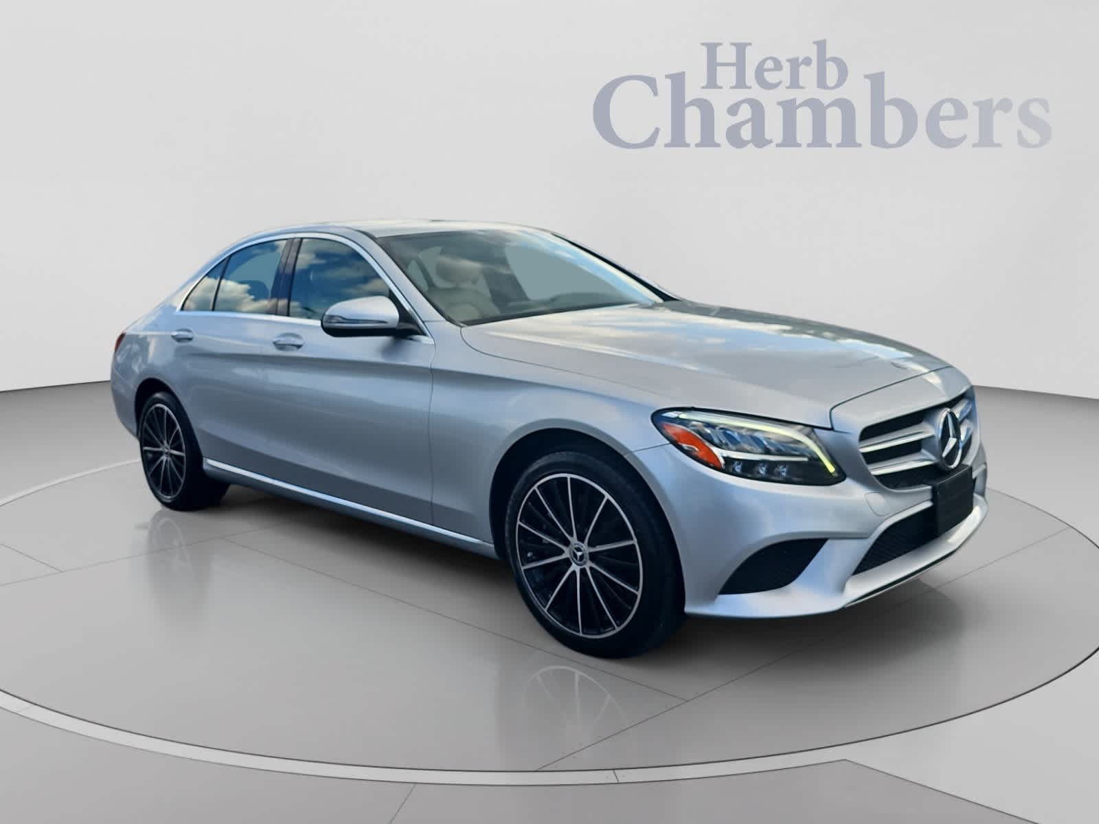Iridium Silver Metallic 2019 Mercedes-Benz C-Class Sedan All-Wheel Drive Automatic
