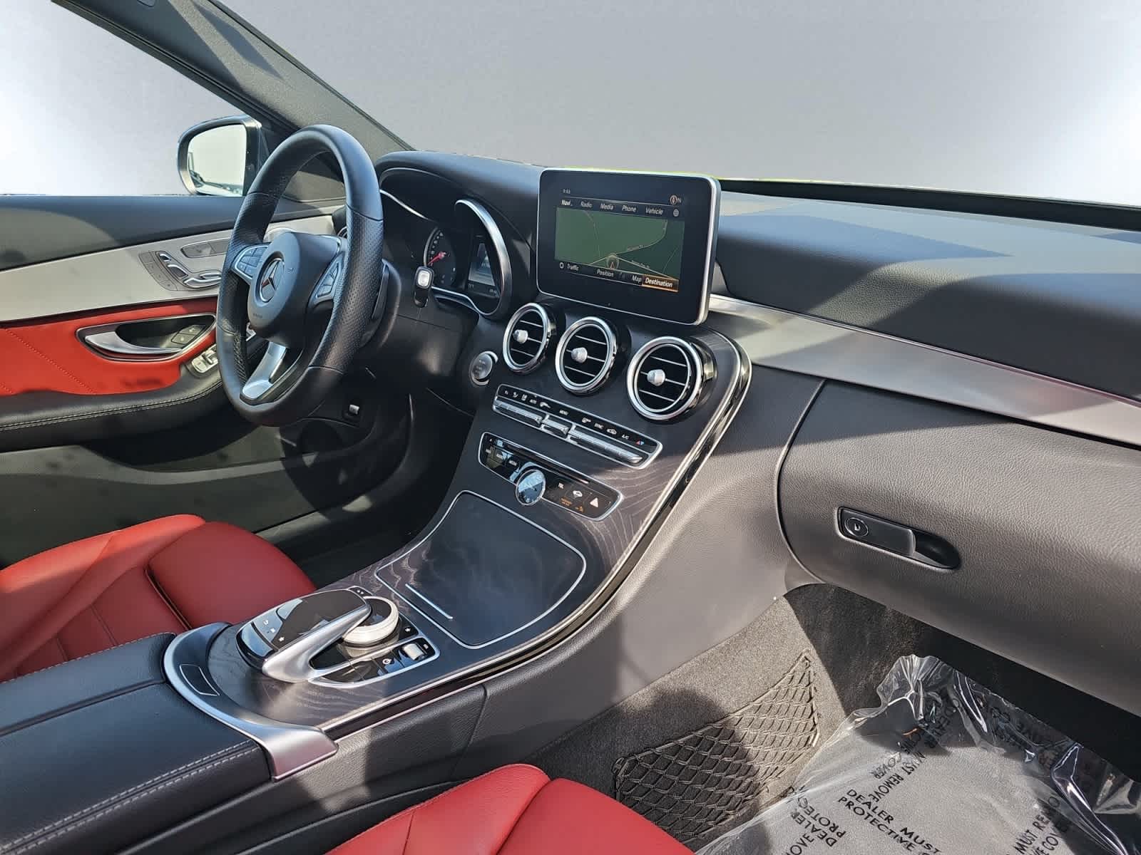 used 2018 Mercedes-Benz C-Class car, priced at $19,498