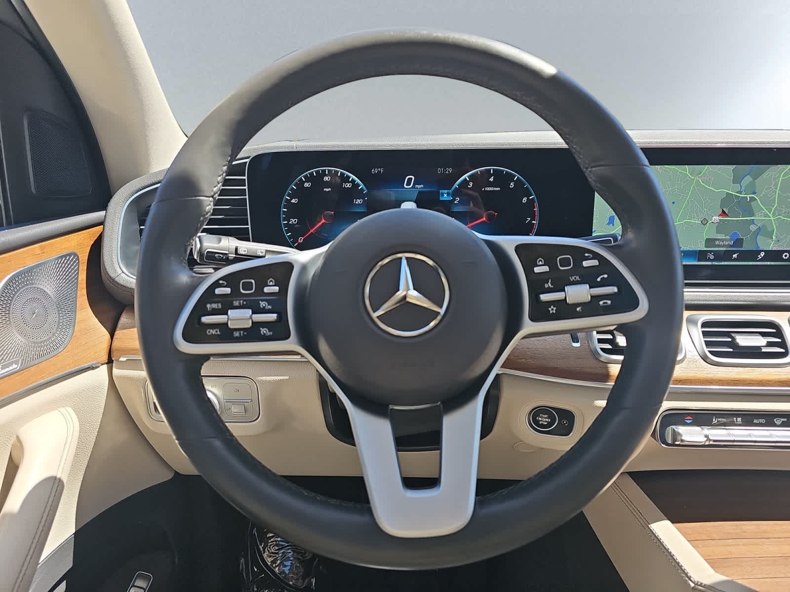 used 2020 Mercedes-Benz GLS 450 car, priced at $27,498
