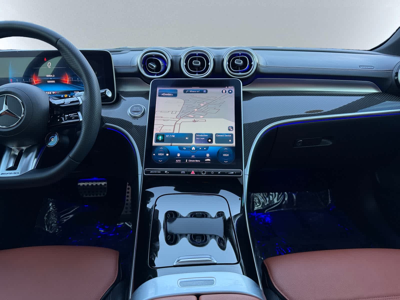 used 2023 Mercedes-Benz AMG C 43 car, priced at $37,888