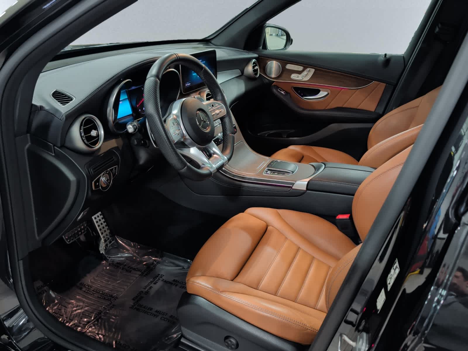 used 2020 Mercedes-Benz AMG GLC 43 car, priced at $27,998