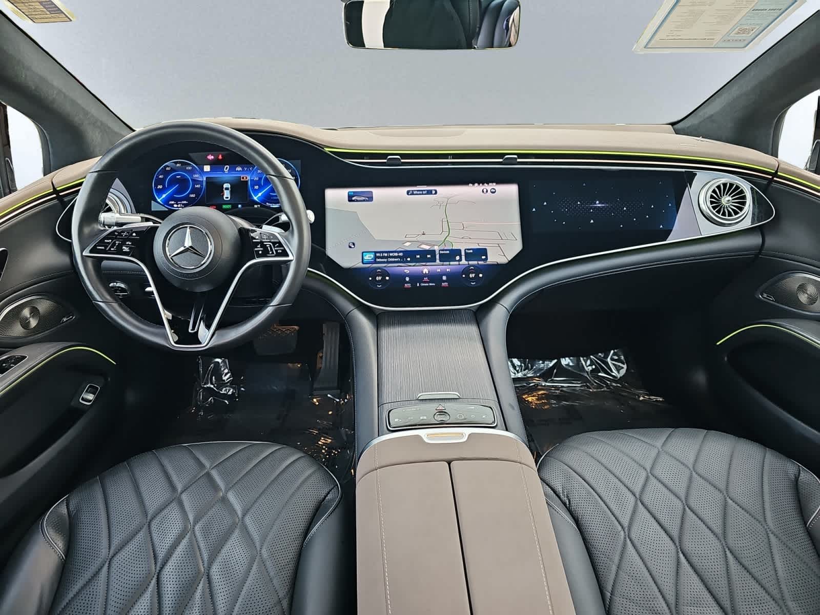 used 2023 Mercedes-Benz EQS 580 car, priced at $54,798