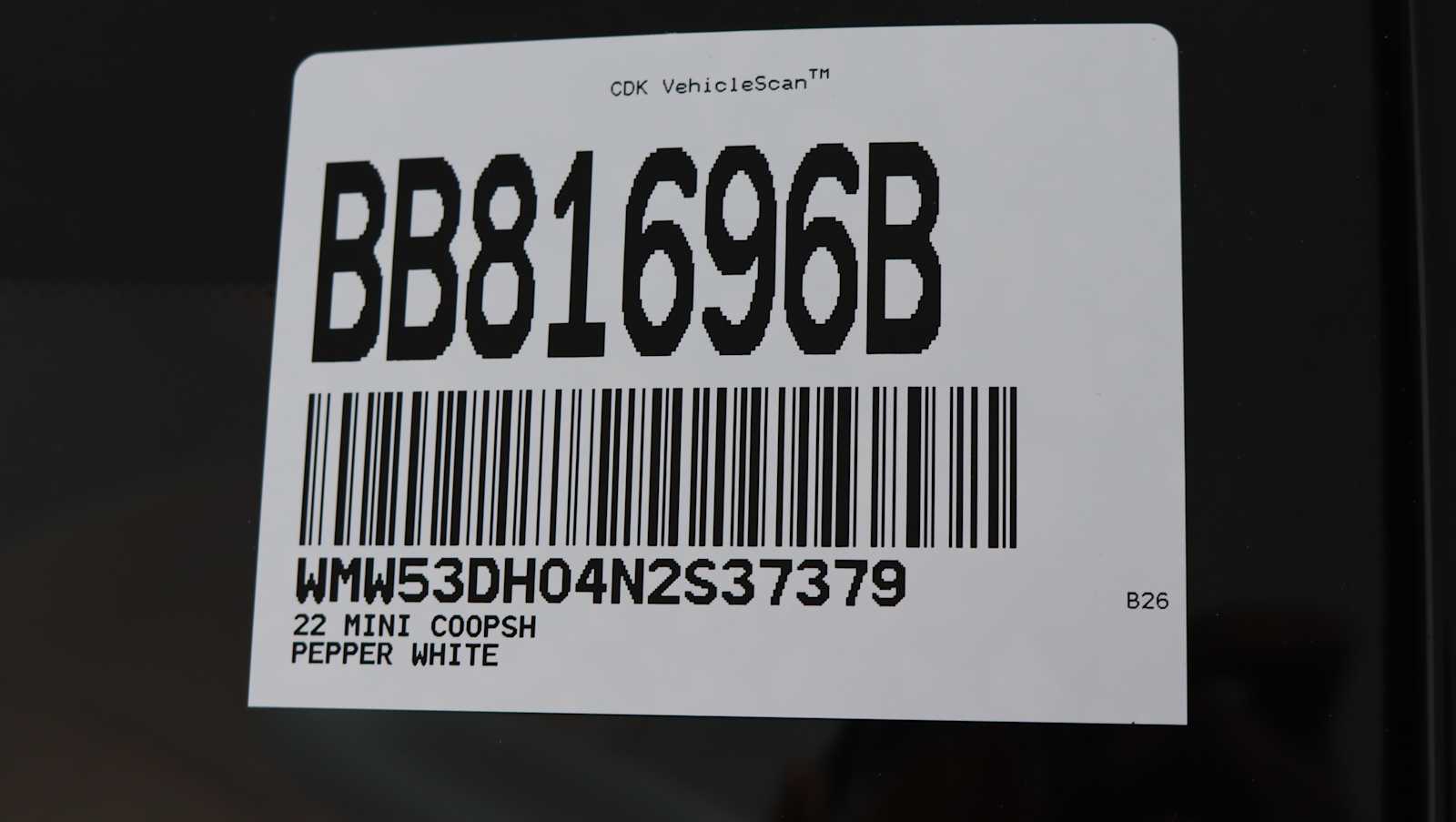 used 2022 MINI Hardtop 2 Door car, priced at $22,080