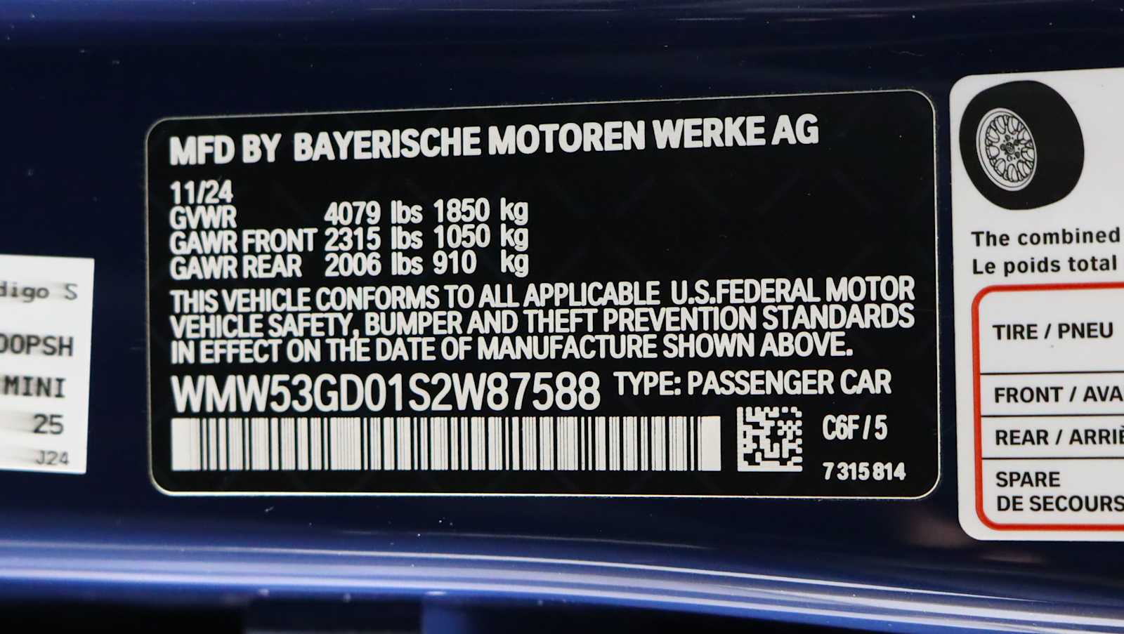 used 2025 MINI Hardtop 4 Door car, priced at $33,038