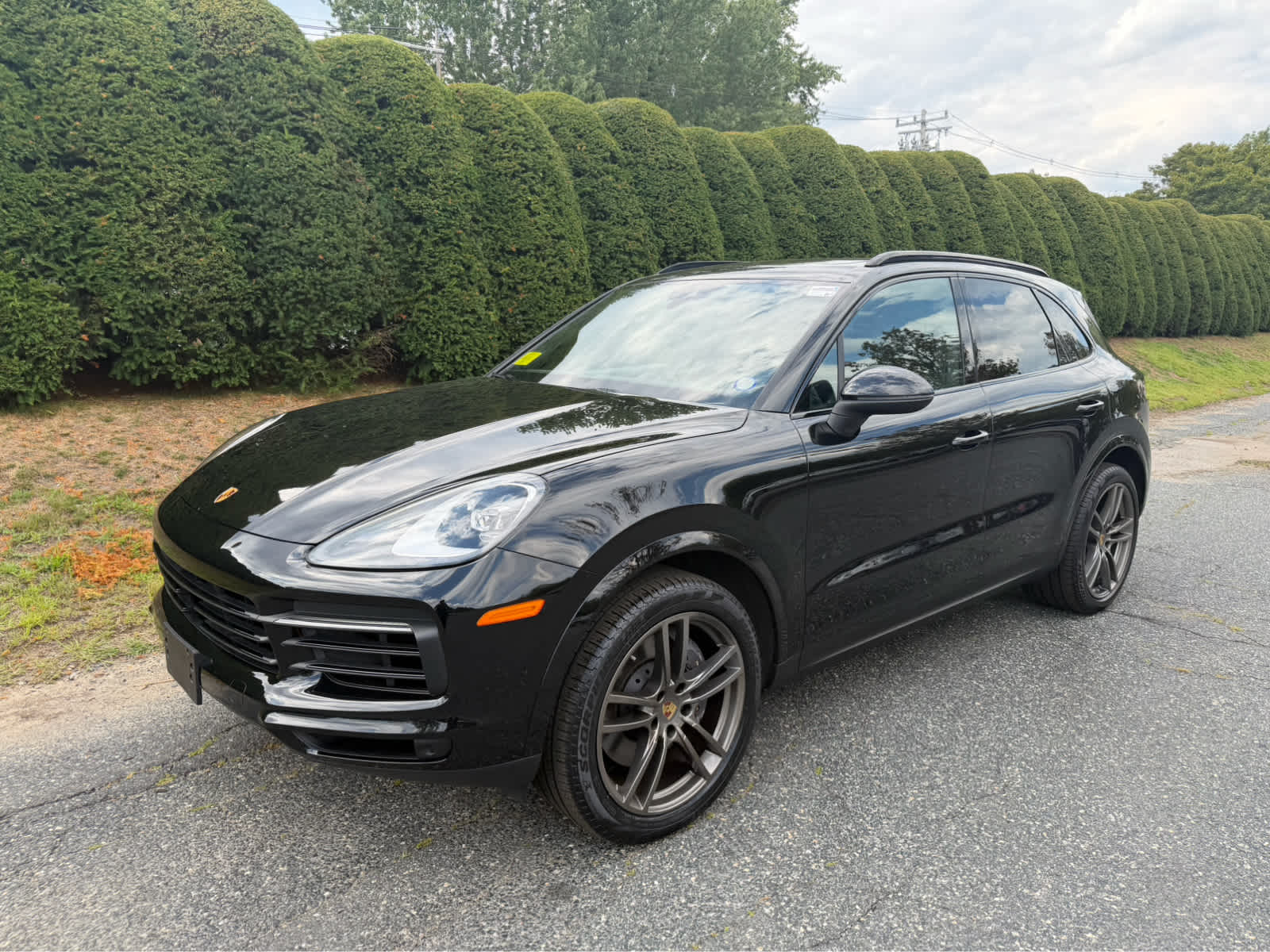 Chromite Black Metallic 2023 Porsche Cayenne SUV / Crossover  Automatic