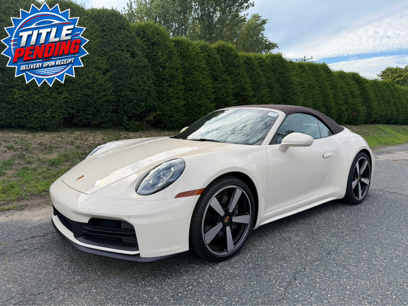 Paint to Sample 2025 Porsche 911 Convertible Rear-Wheel Drive Automatic