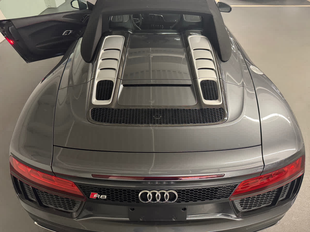 used 2017 Audi R8 Spyder car, priced at $129,498