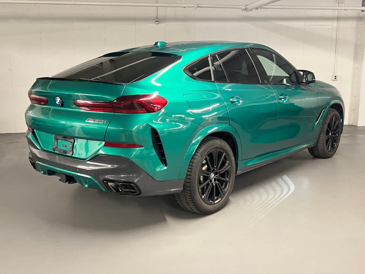 used 2024 BMW X6 M60i car, priced at $72,498