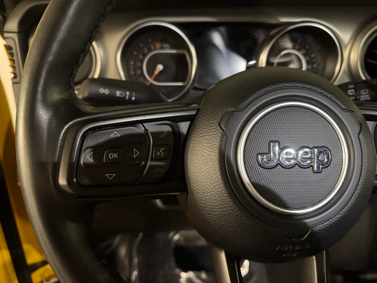 used 2021 Jeep Wrangler car, priced at $21,498