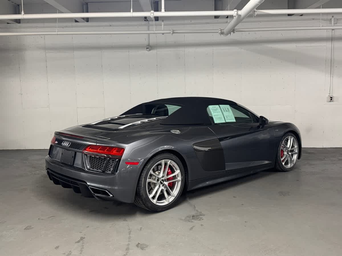 used 2017 Audi R8 Spyder car, priced at $129,498