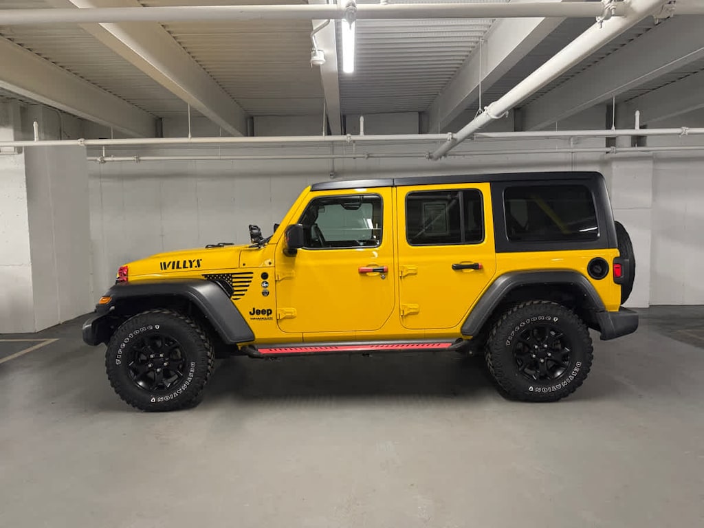 Used 2021 Jeep Wrangler Unlimited Willys SUV
