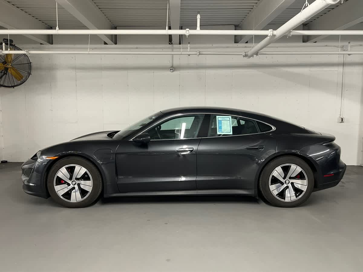 used 2022 Porsche Taycan car, priced at $69,998