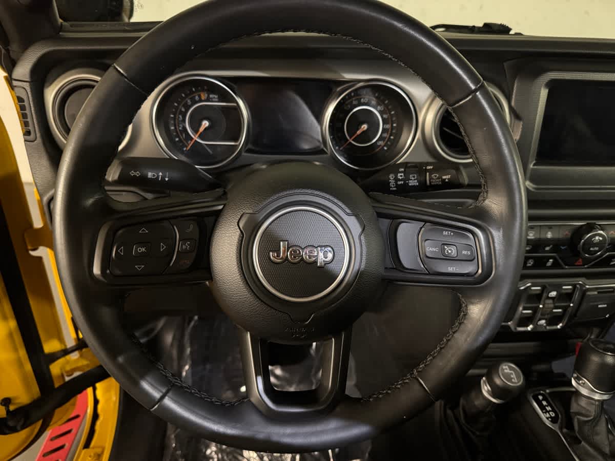 used 2021 Jeep Wrangler car, priced at $21,498