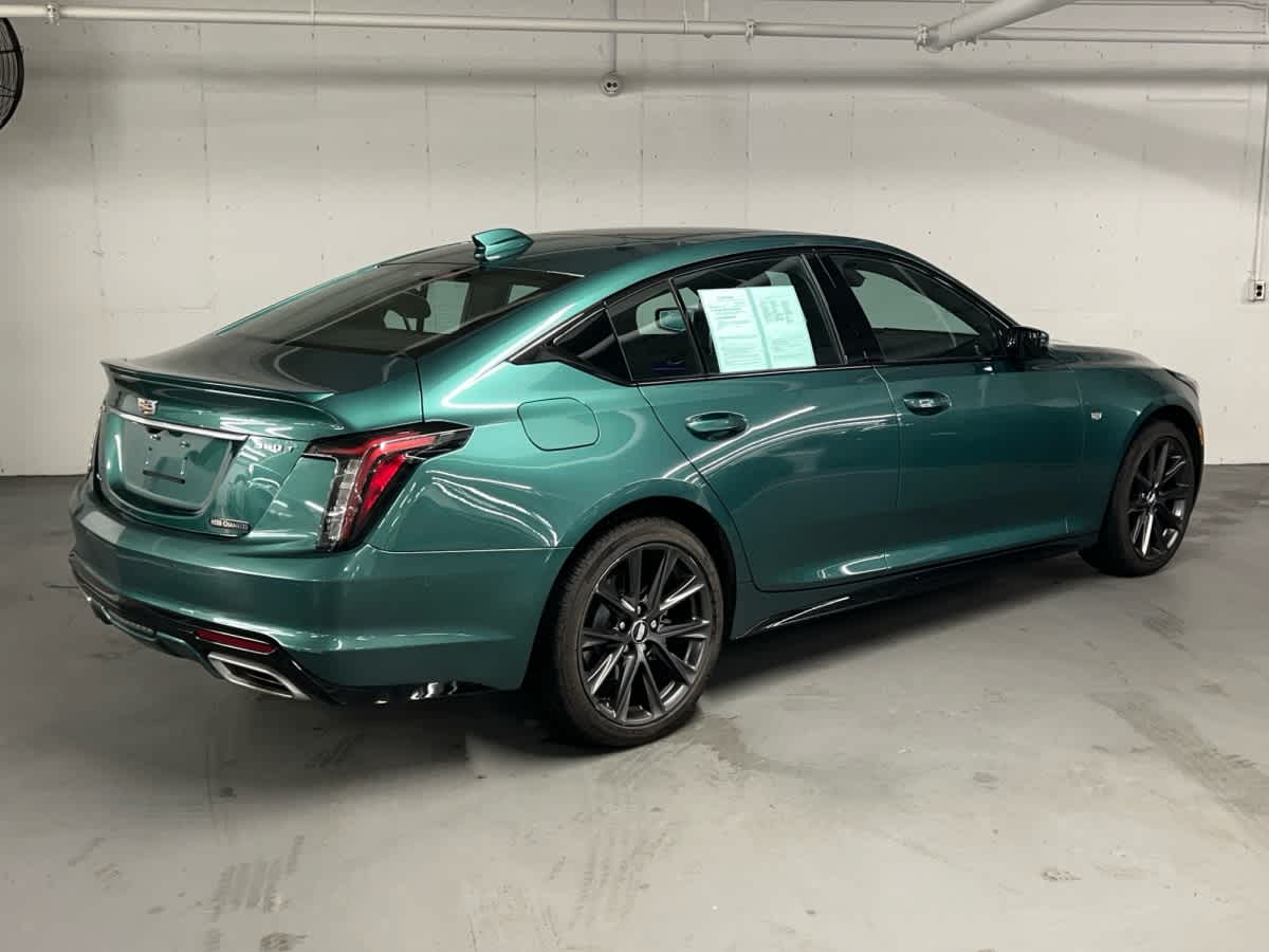 used 2025 Cadillac CT5 car, priced at $44,498