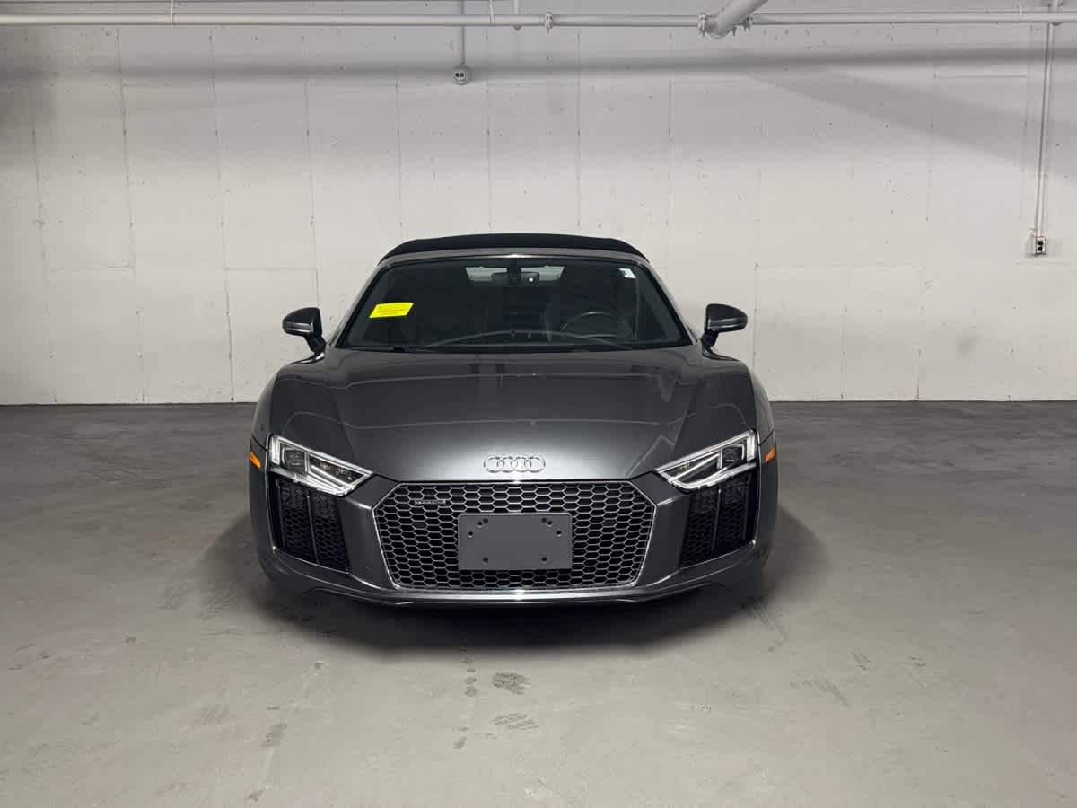 used 2017 Audi R8 Spyder car, priced at $129,498
