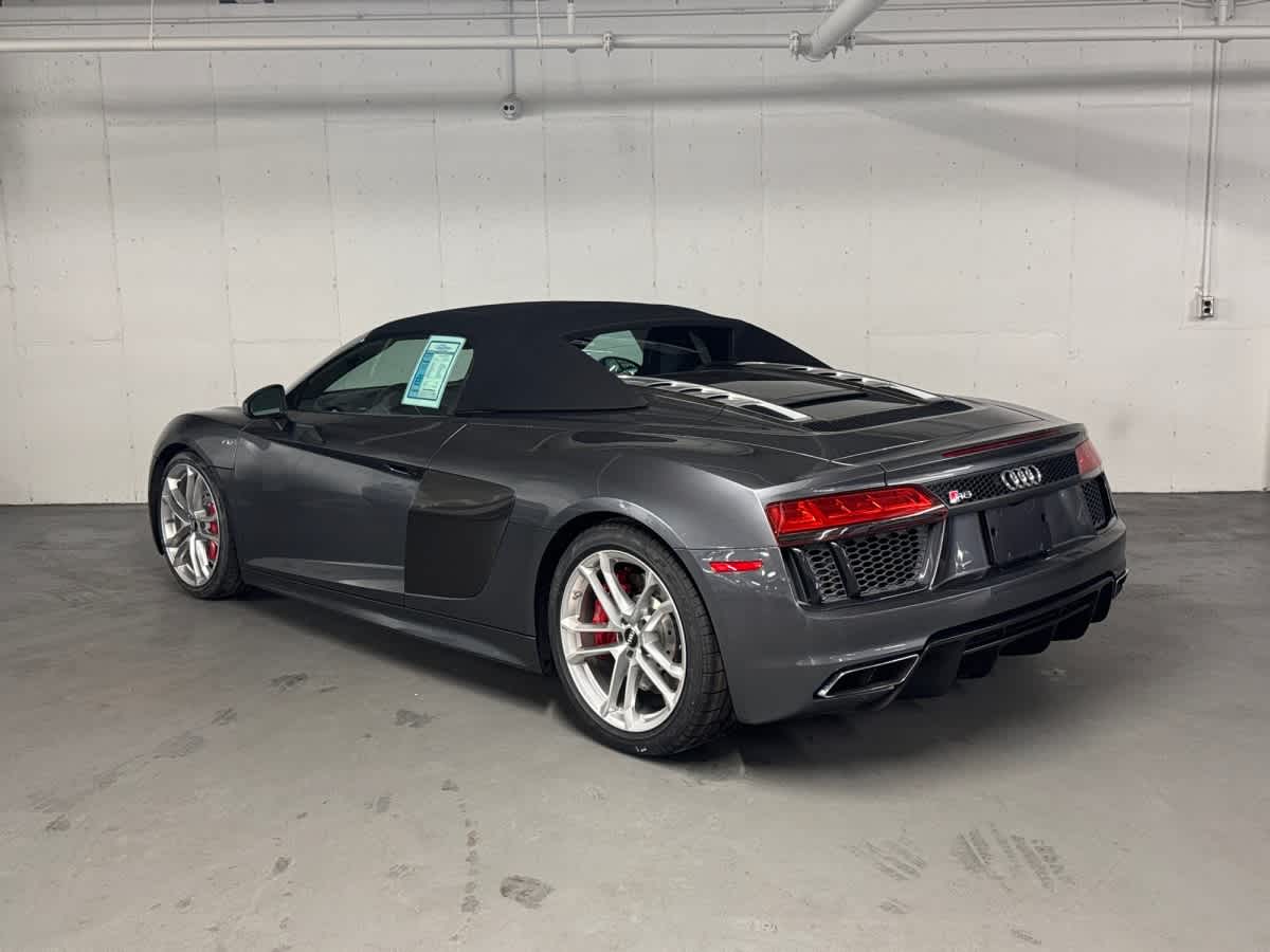 used 2017 Audi R8 Spyder car, priced at $129,498