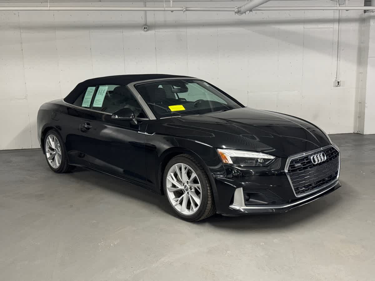 used 2020 Audi A5 Cabriolet car, priced at $31,498