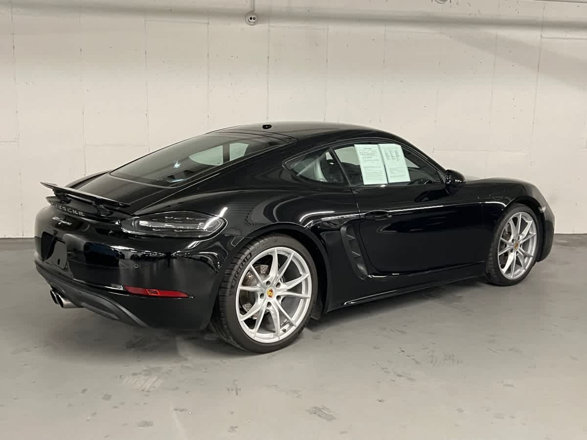 used 2025 Porsche 718 Cayman car, priced at $89,498