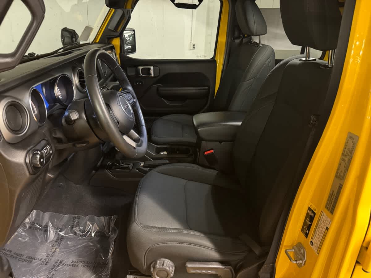 used 2021 Jeep Wrangler car, priced at $21,498