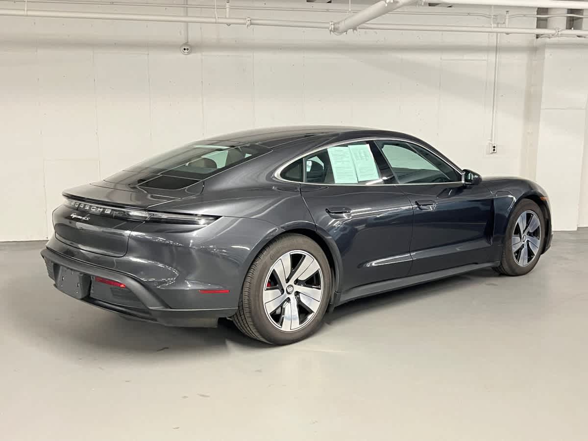 used 2022 Porsche Taycan car, priced at $69,998