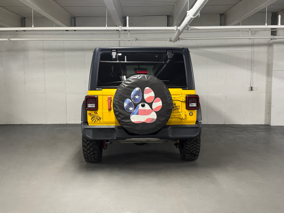 used 2021 Jeep Wrangler car, priced at $21,498