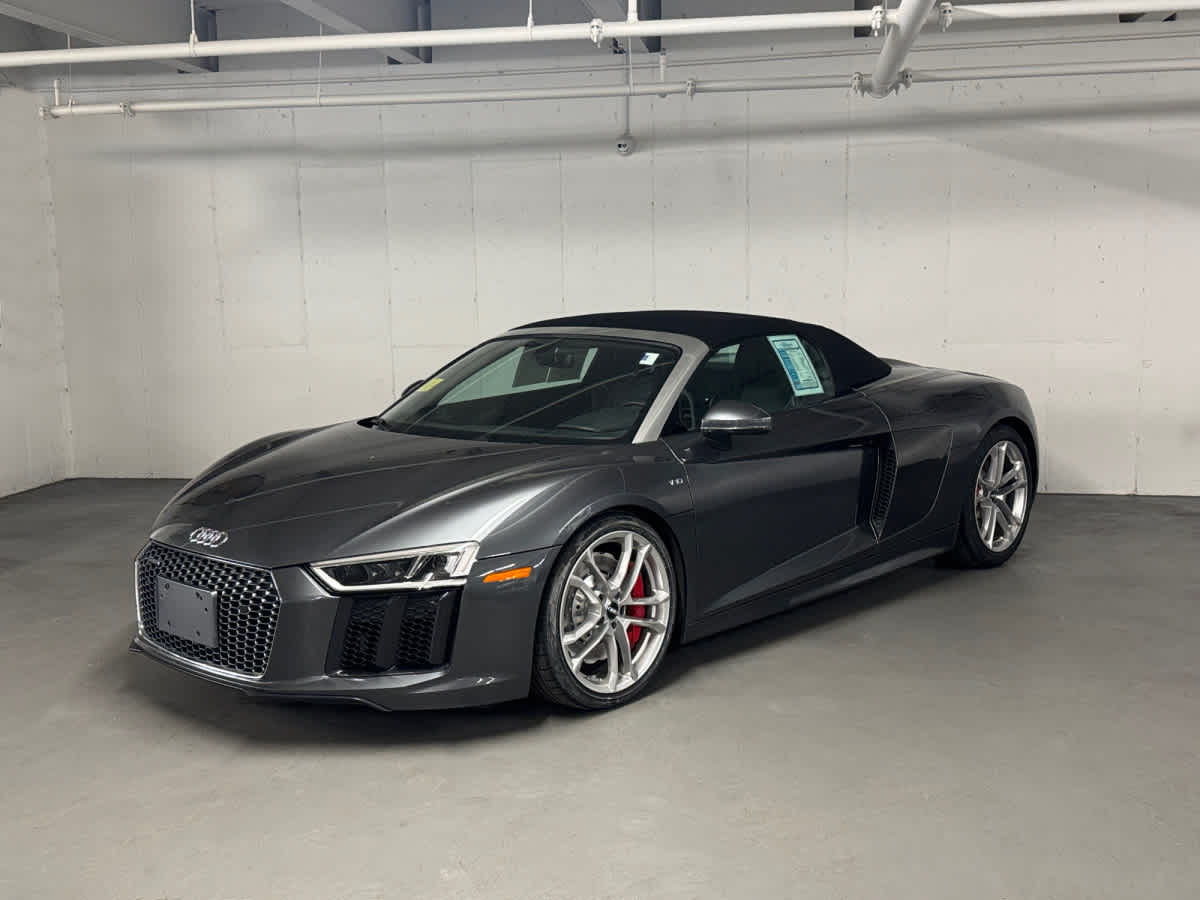 used 2017 Audi R8 Spyder car, priced at $129,498