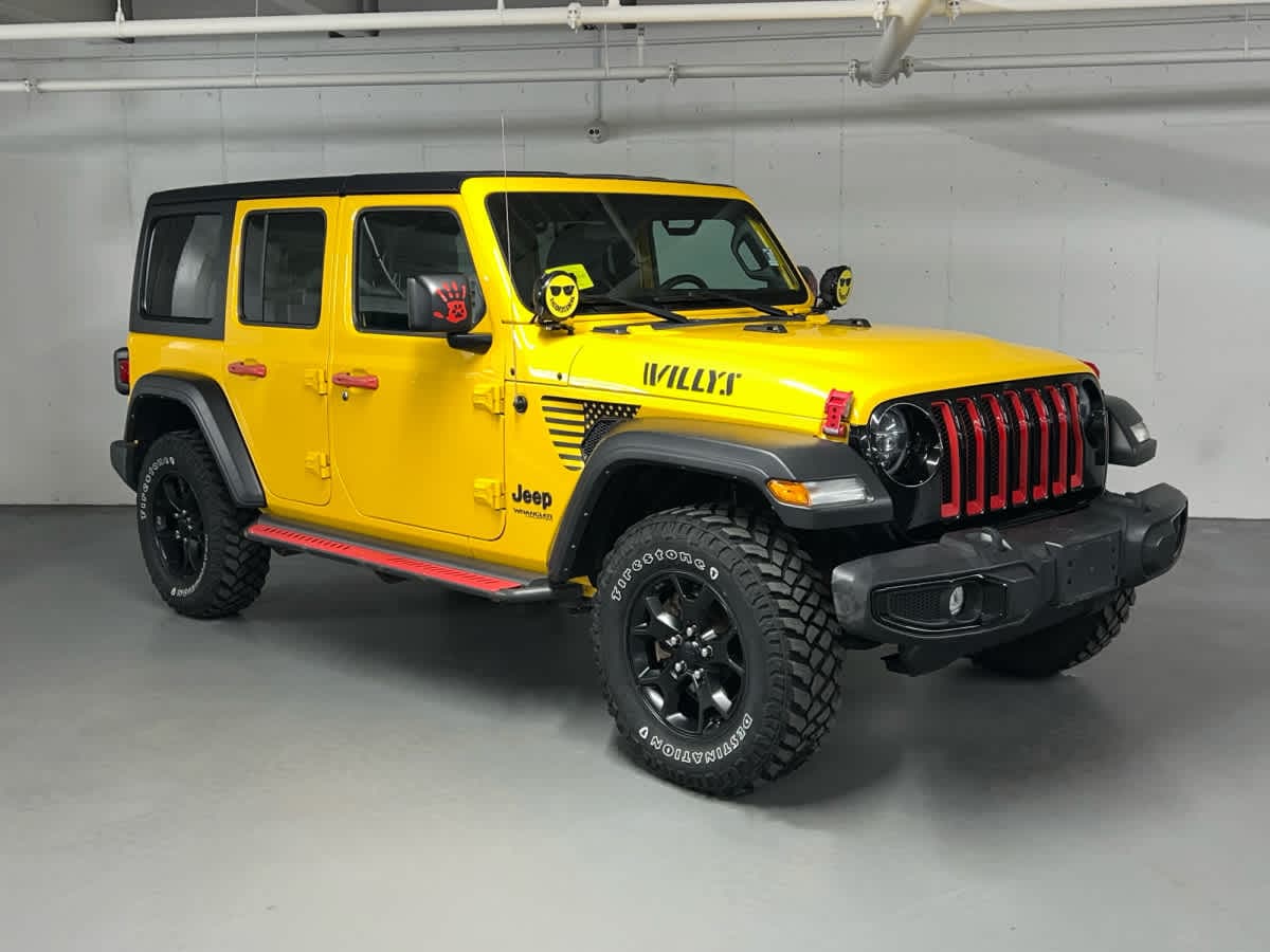 used 2021 Jeep Wrangler car, priced at $23,298
