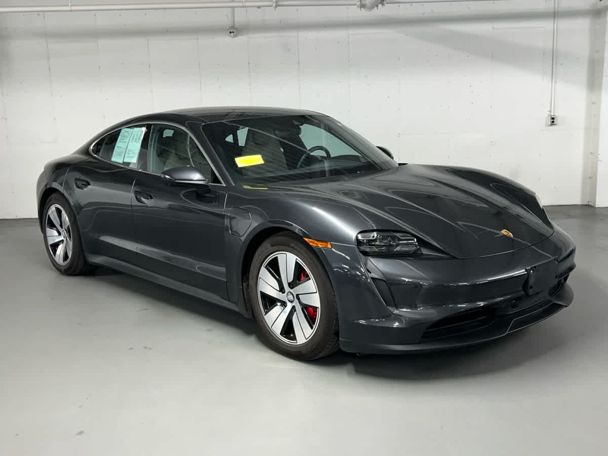 used 2022 Porsche Taycan car, priced at $69,998