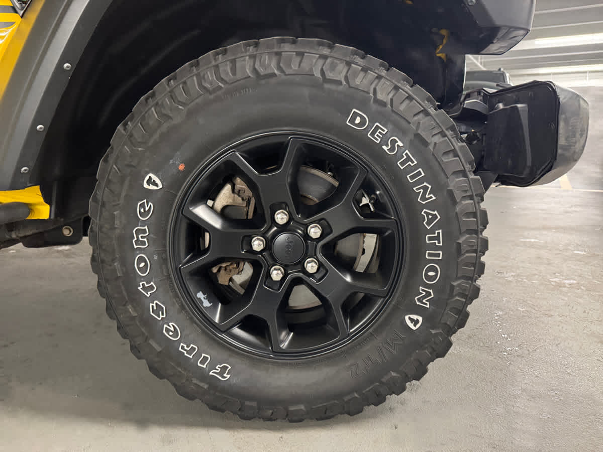 used 2021 Jeep Wrangler car, priced at $21,498